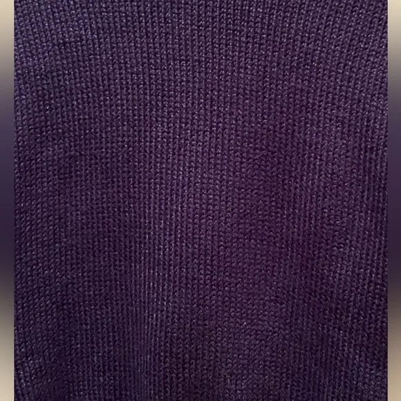 Ralph Lauren Purple Label Collection Deep 
Navy Blue Turtleneck Sweater Knit - Picture 11 of 11